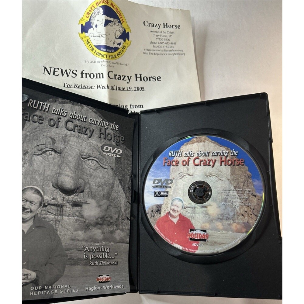Face of Crazy Horse, Ruth Talks DVD - Picture 7 of 8